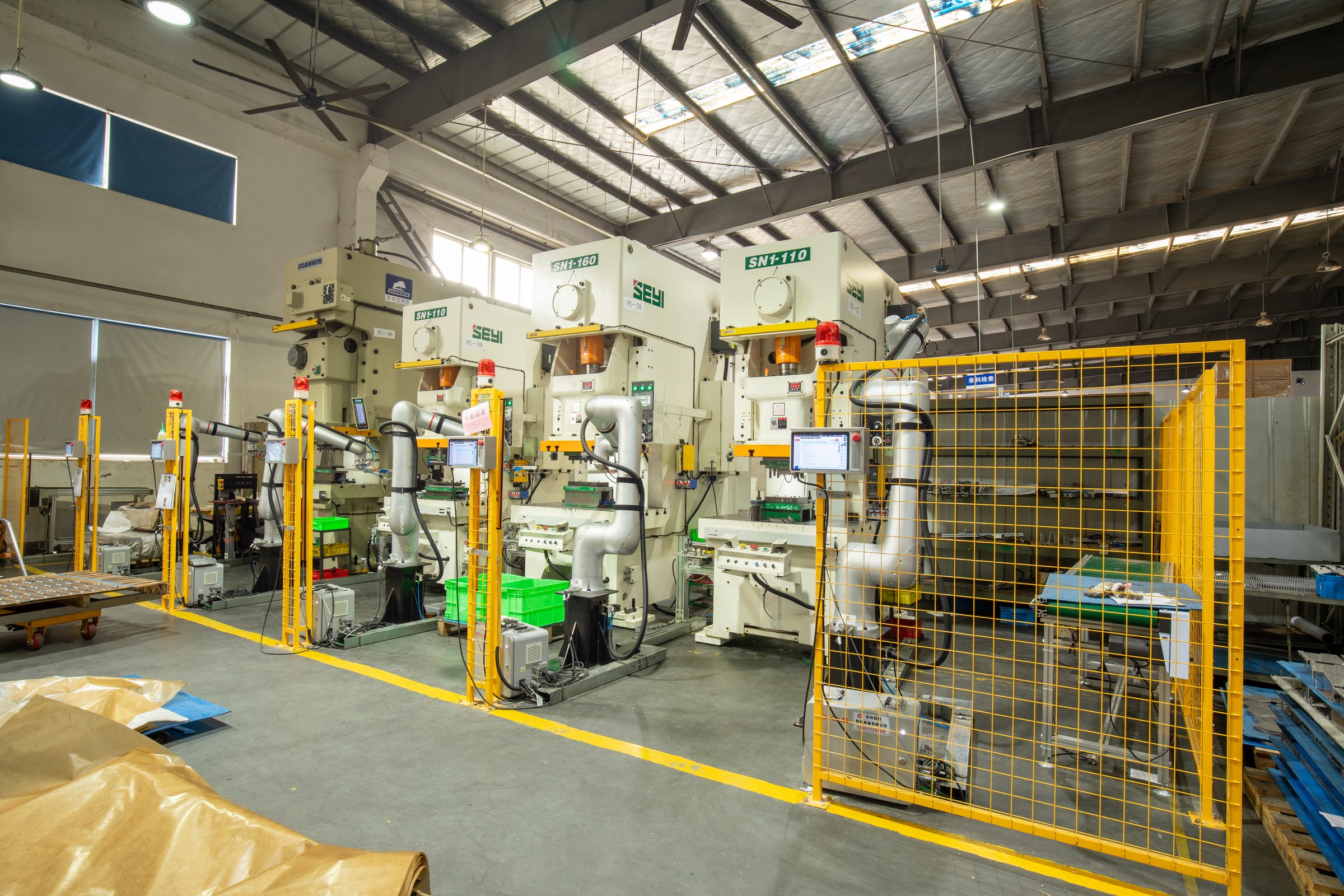 Stamping production line